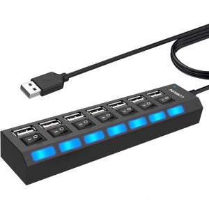 هاب یو اس بی HUB USB2.0 7 PORT