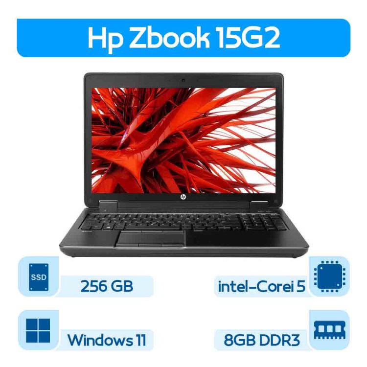 لپتاپ استوک  Hp ZBook 15 G2 Corei5نسل 4