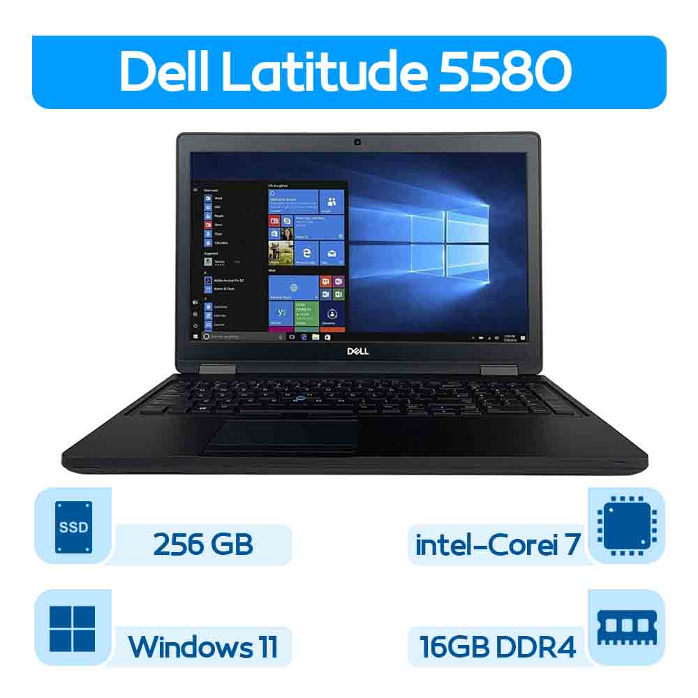 لپتاپ استوک دل Dell Latitude 5580 نسل 7