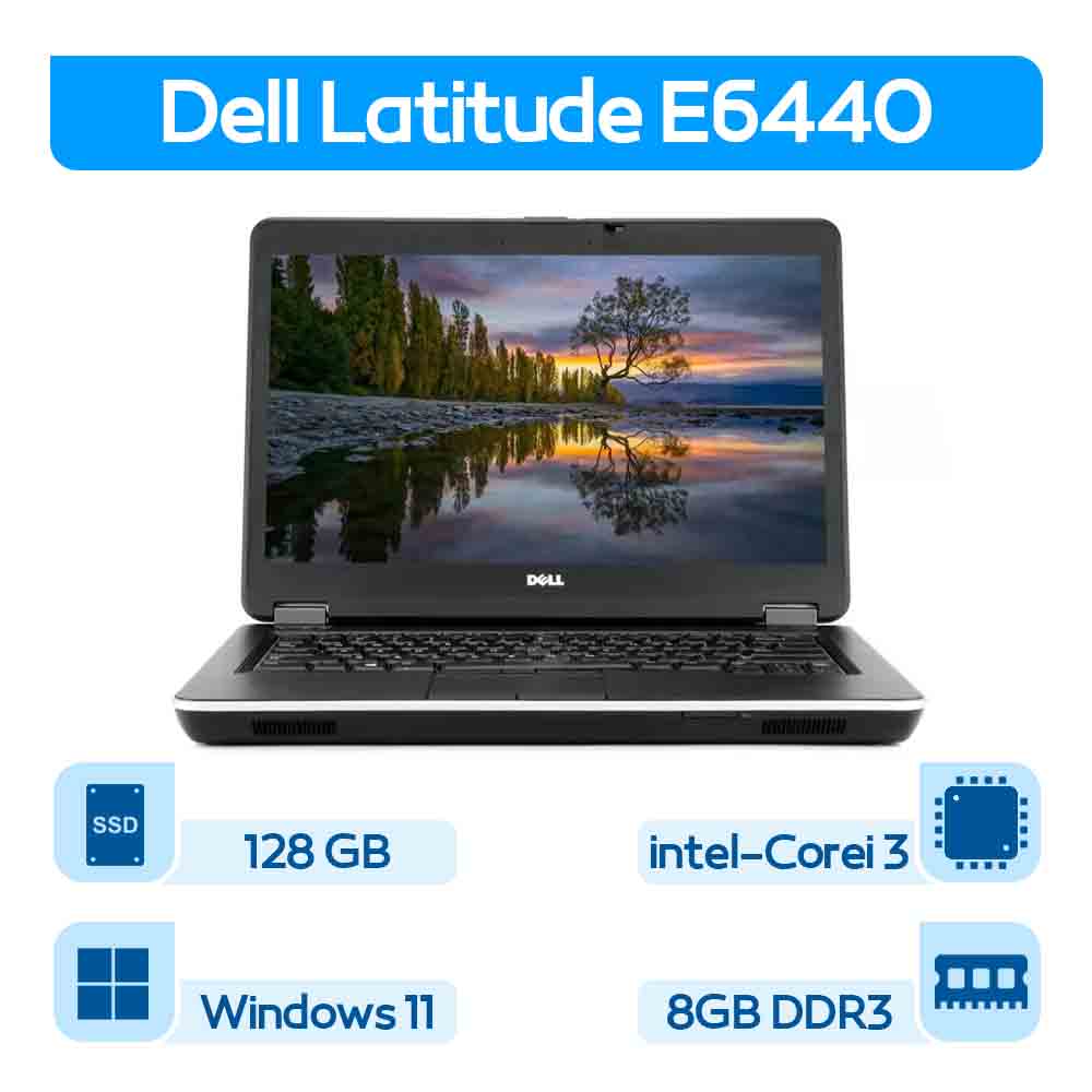 لپتاپ استوک دل Dell Latitude E6440 i5 نسل 4