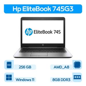 لپتاپ استوک اچ پی Hp EliteBook 745G5 نسل AMD A8