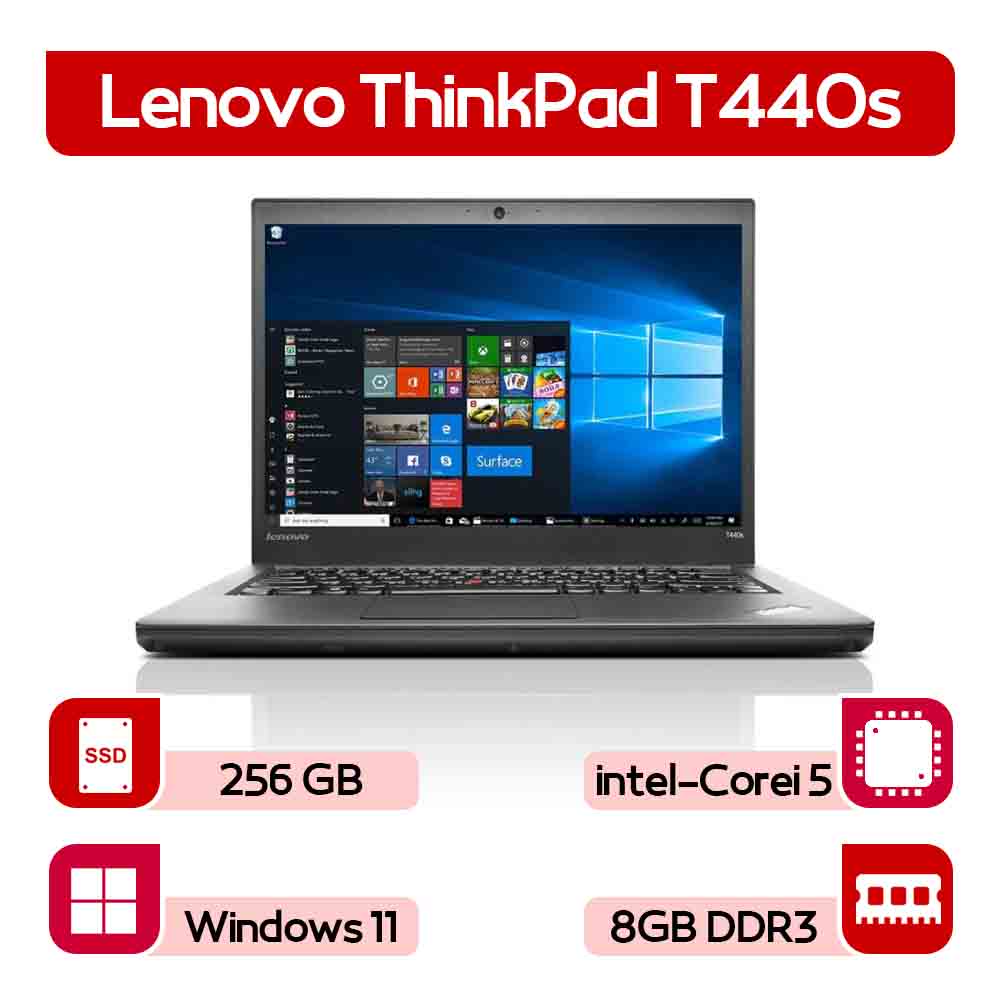 لپتاپ استوک Lenovo ThinkPad T440s نسل 4