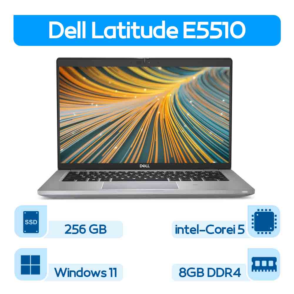 لپتاپ استوک دل Dell Latitude E5510 نسل 10